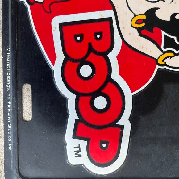 Betty Boop Booster License Plate Hearst Corporation 2000 King Features Syndicate - Picture 4 of 4